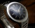 Case and lug detail of the Timex Viscount 34318 10879 automatic watch, showing the stainless steel construction and vintage finish.