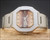 New Old Stock NOS Sakay automatic vintage watch, brick/brown dial