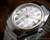 New Old Stock NOS Fortaine automatic vintage watch, faceted crystal, golden bezel