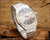 New Old Stock NOS Fortaine automatic vintage watch, faceted crystal, brown dial