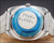 New Old Stock NOS Osman automatic vintage watch, brown dial, faceted crystal