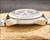 New Old Stock NOS Osman automatic vintage watch, blue dial, faceted crystal
