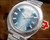 New Old Stock NOS Osman automatic vintage watch, blue dial, 25 Jewels