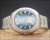 New Old Stock NOS Osman automatic vintage watch, blue dial, 25 Jewels