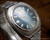 New Old Stock NOS Osman automatic vintage watch, blue dial, 25 Jewels