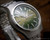 New Old Stock NOS Osman automatic vintage watch, green dial, 25 Jewels