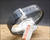 NOS RK Swiss Made black perforated strap with buckle, fitted to the Voga automatic vintage watch and preserved in excellent condition.