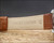 New brown Italian leather strap fitted to the Stelwatch automatic vintage watch, shown with polished buckle and clean stitching.