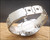Vintage stainless steel bracelet fitted to the Tecnal automatic watch, shown with folding clasp and period-correct 1970s style.