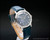 Paerma Swiss made mechanical vintage watch, blue dial