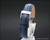 Blue leather strap