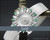 NOS Savar mechanical Cocktail jewelry watch 925 Silver Art Decó Design