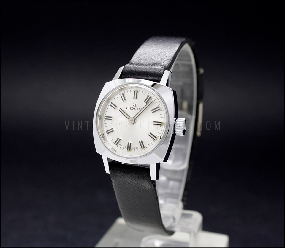 Montre Edox Vintage 681883 - Mécanique Manuelle, Années 60, Suisse, Neuve Avec étiquettes