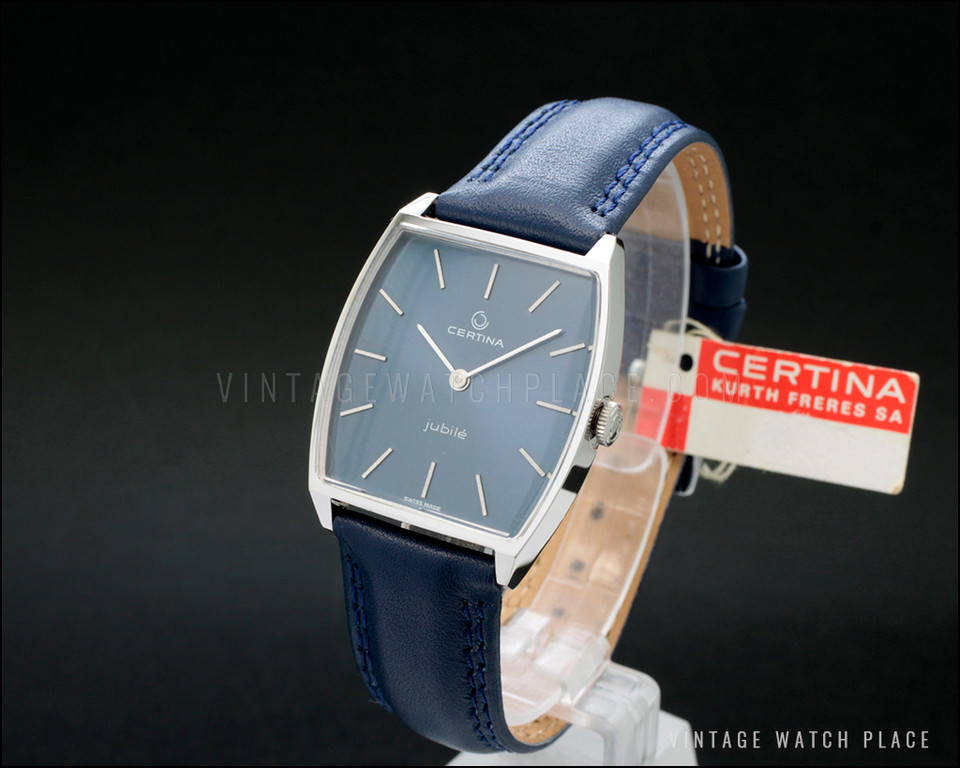 Montre Certina Jubilé 4006.182 - Vintage Collection Années 60 - NOS (New Old Stock) - Neuf Avec étiquettes