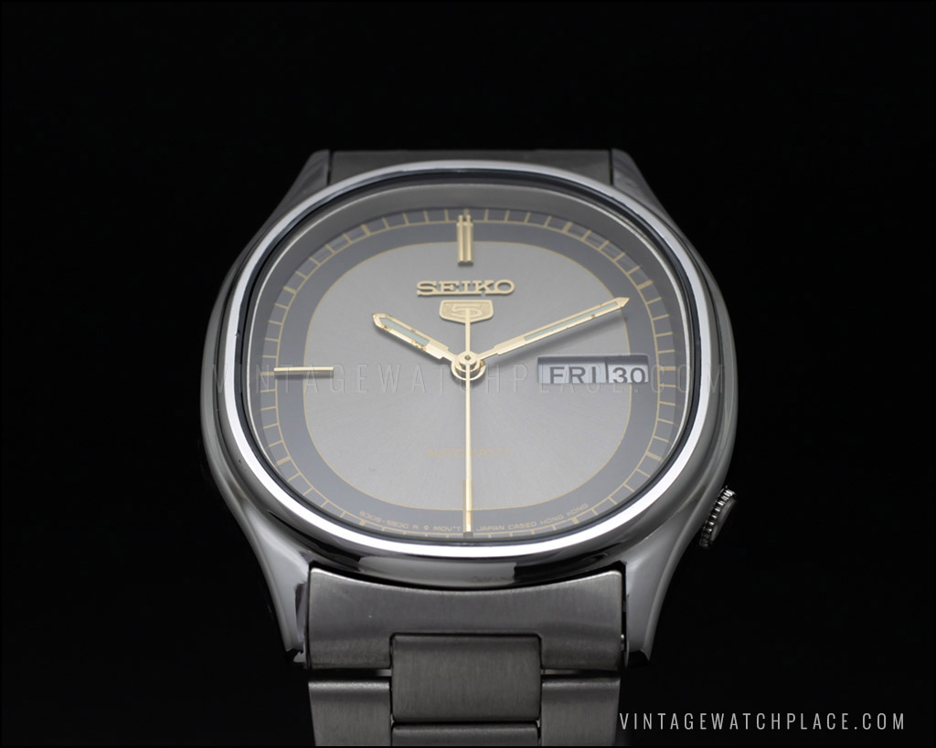 SEIKO5 ヴィンテージ セイコー5 自動巻き メンズウォッチ 6309 ブルー