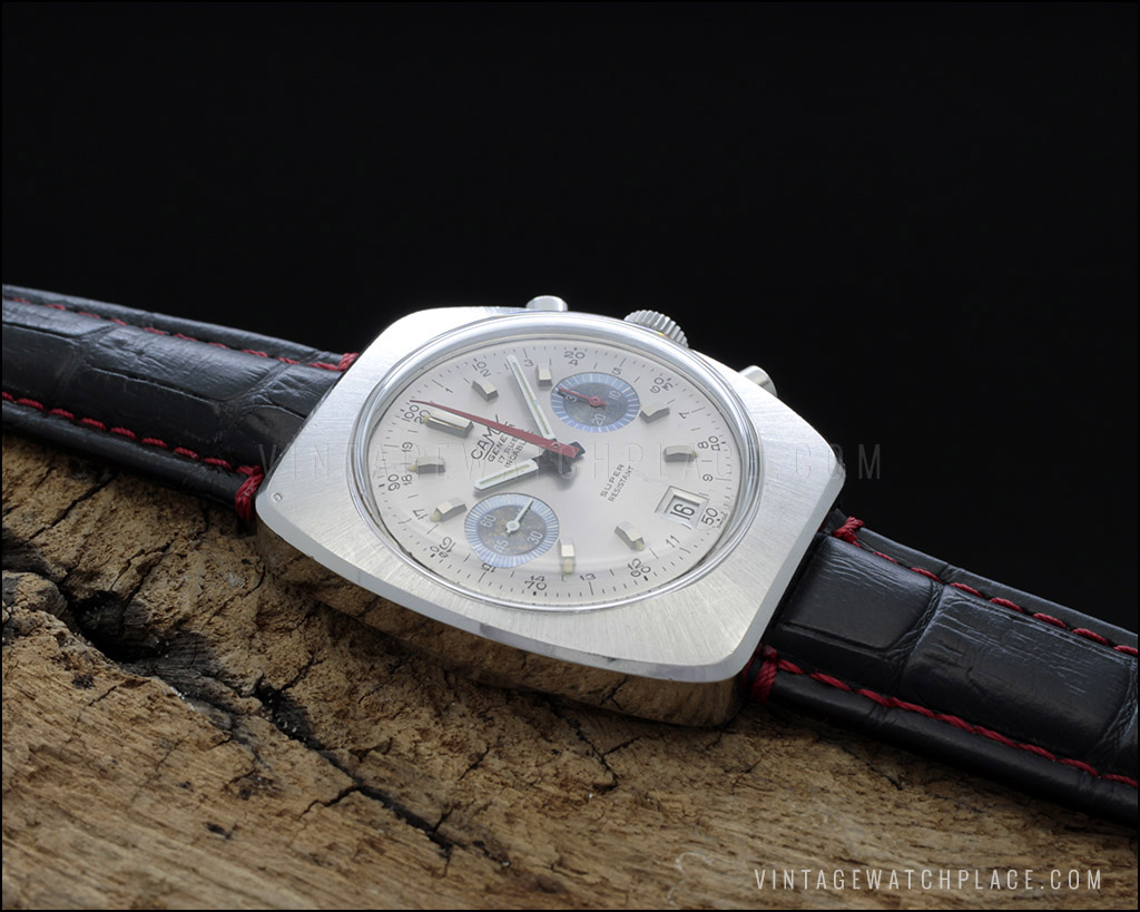 Swiss made Camy Chronograph mechanical vintage watch