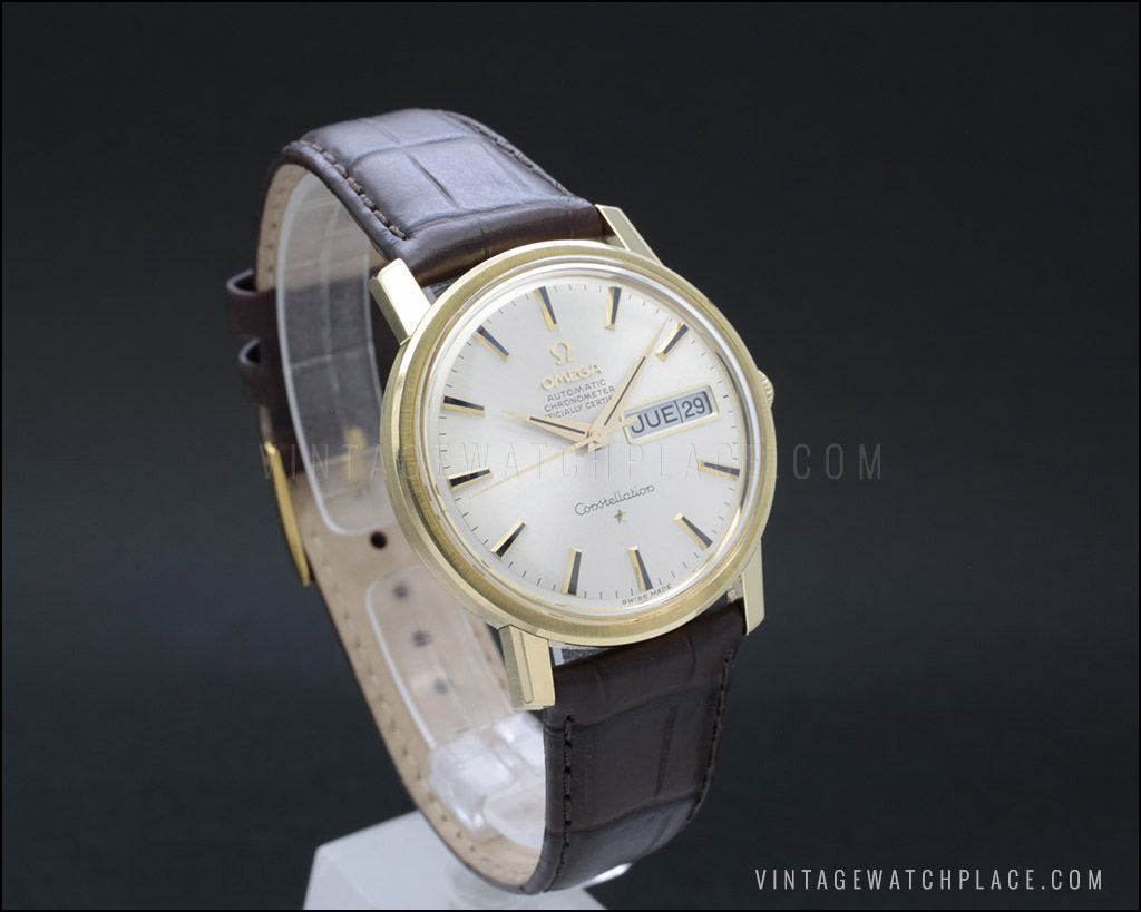 Near NOS Omega Constellation Chronometer, day & date (Only in