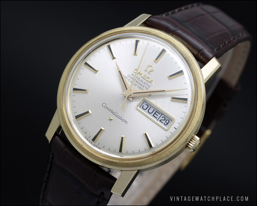 Near NOS Omega Constellation Chronometer, day & date (Only in