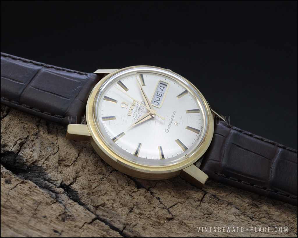 Near NOS Omega Constellation Chronometer, day & date (Only in