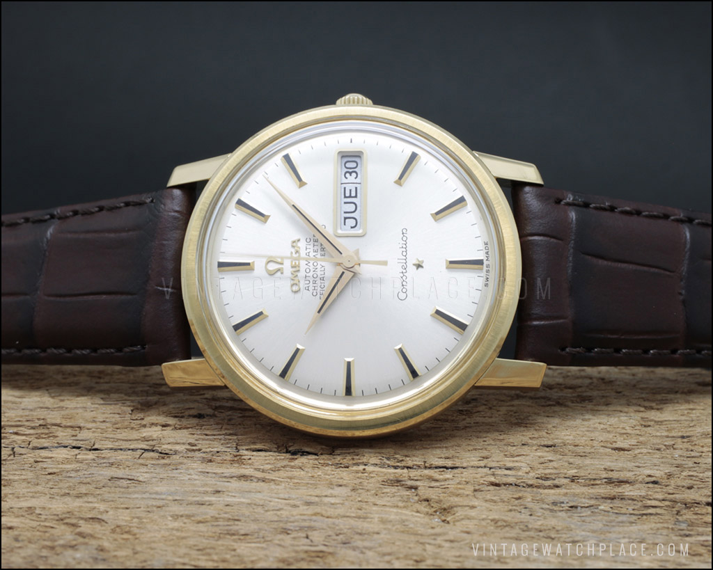 Near NOS Omega Constellation Chronometer, day & date (Only in