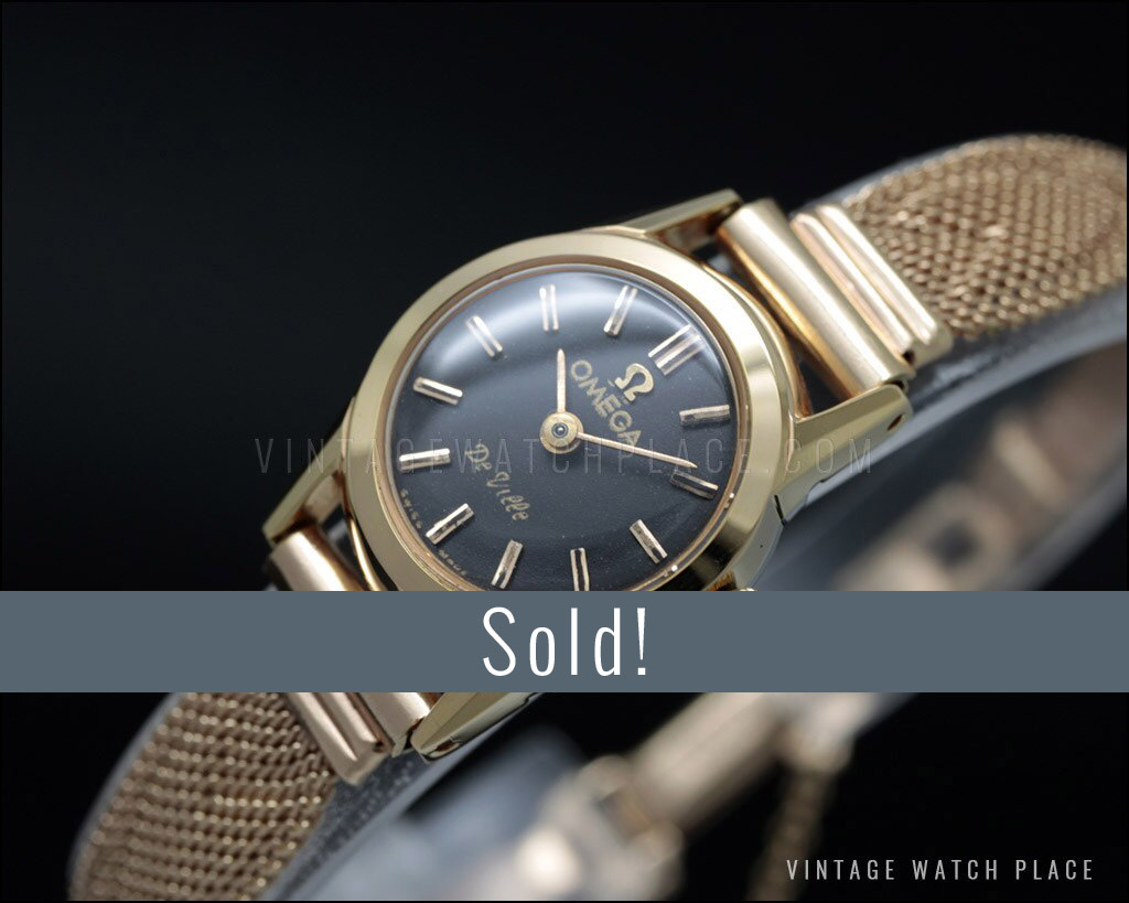 New Old Stock Omega De Ville Cocktail mechanical vintage watch