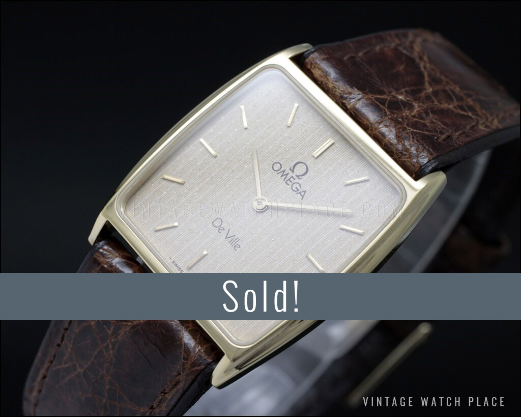 1970's omega deville watch