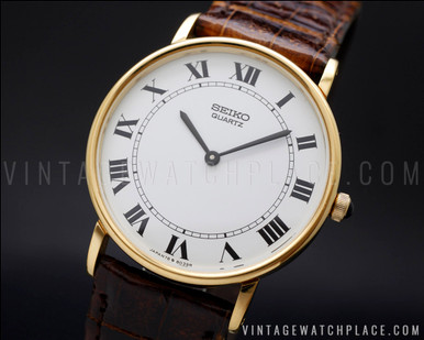 Verre De Montre Seiko Vintage 290R12GNG0 - Pour Modèles 7800-8049 Et 7820-8050 - Doré - Neuf Étiqueté