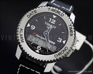 New Old Stock Tissot Touch Navigator 3000 Tactile Quartz vintage
