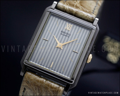 New Old Stock 1985 Seiko 2C20-6230 Ladies' Quartz vintage dress