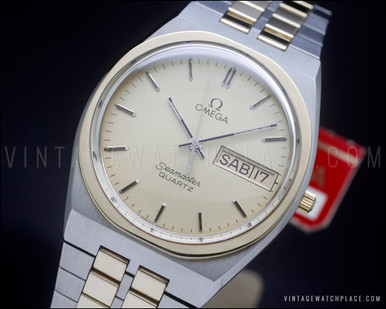 New Old Stock Unisex CA. 1982 Omega Seamaster DL 396.0943 quartz