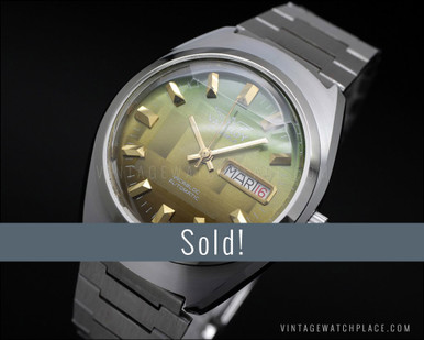 NOS Vanroy automatic vintage watch, casual, elegant & strong watch