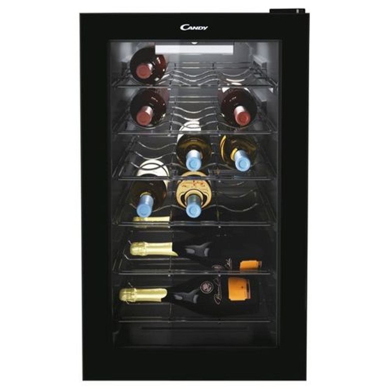 Candy DiVino CWCEL 210 Refroidisseur de vin compresseur Autoportante Noir  21 bouteille(s)