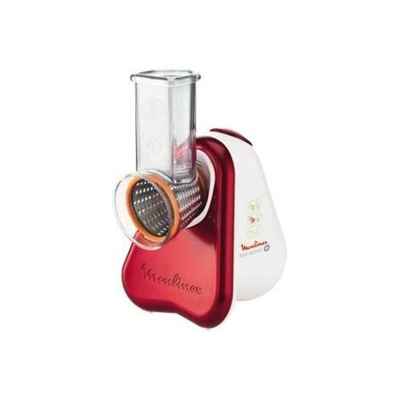 Moulinex Fresh Express râpe électrique Métal Rouge, Blanc DJ755G-MOU 