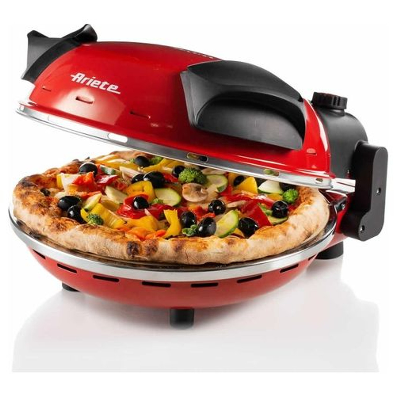 G3 Ferrari Pizzeria Snack Napoletana machine à pizza/four 1 pizza(s) 1200 W  Noir, Rouge