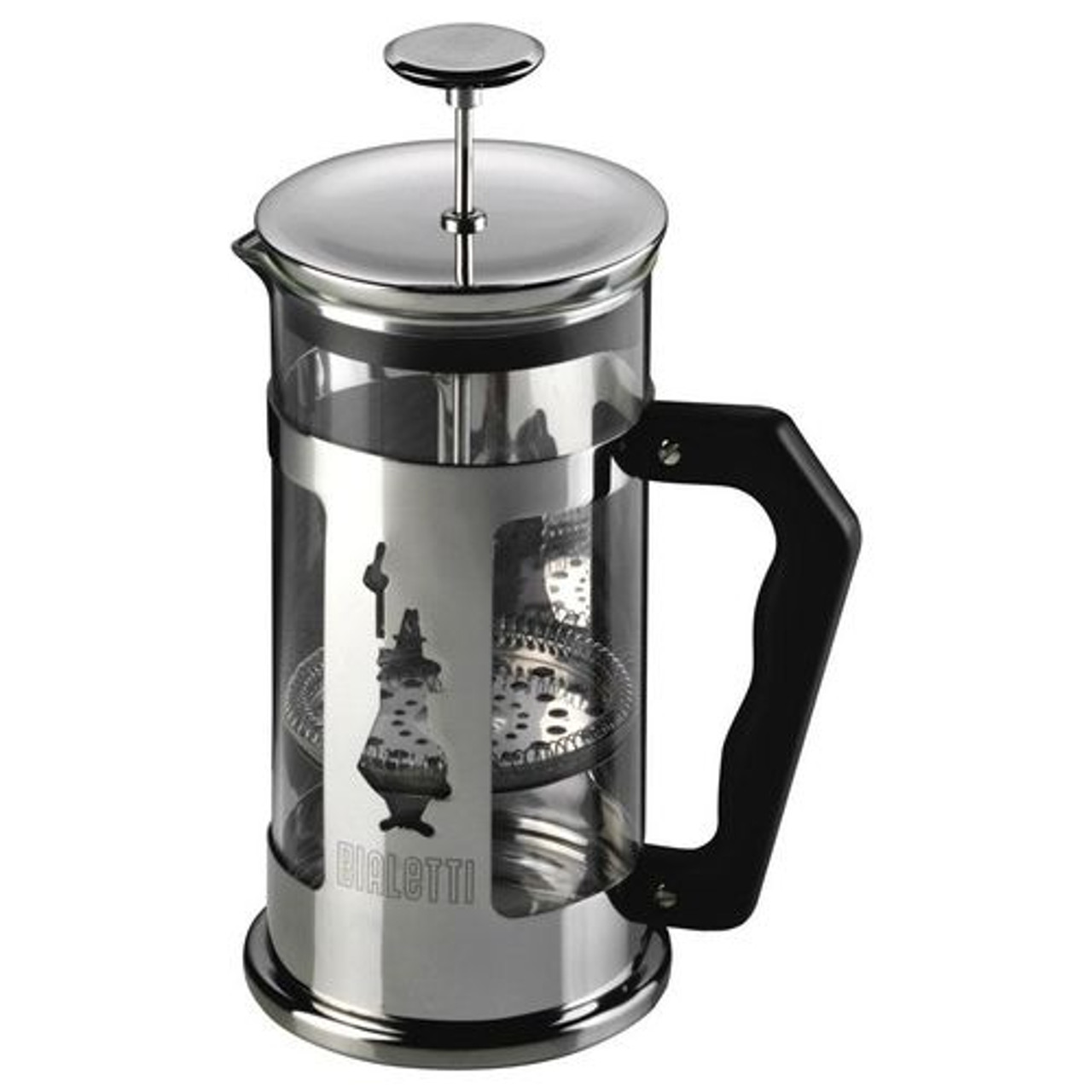 Bialetti 0003160 machine à café manuelle Set cafetière à pressoir 0,35 L  Noir, 0003160/NW 