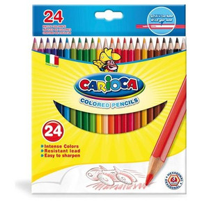 Crayons de Cire 24 Pièces CARIOCA