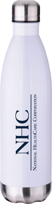 26 oz. Insulated Thermal Bottle - White ($1.00 Credit)