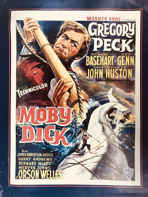 MOBY DICK CANVAS PRINT 22X28 17115