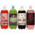2 LITER HALLOWEEN NOVELTY BOTTLE LABELS ZOMBIE VIRUS TRUTH SERUM