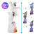 10 FT High Halloween Inflatable Overlap Ghost Blow Up Yard Decoration Clearance with LED Lights Built-in for Holiday/Party/Yard/Garden