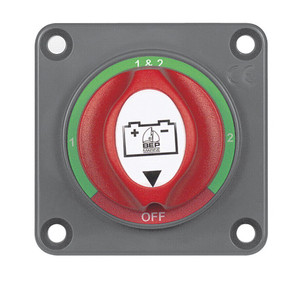 BEP Panel-Mounted Battery Mini Selector Switch |Battery cut off BEP Panel-Mounted Battery Mini Selector Switch |Battery cut off