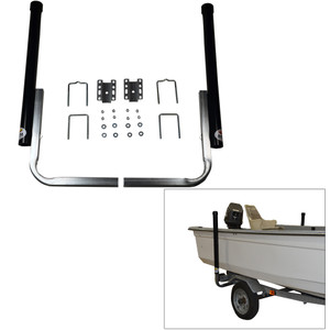 C.E. Smith 40" PVC Post Guide-On w/Unlighted Posts - Black C.E. Smith 40" PVC Post Guide-On w/Unlighted Posts - Black