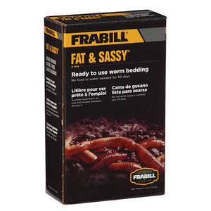 Frabill Fat & Sassy Pre-Mixed Worm Bedding - 2.5lbs Frabill Fat & Sassy Pre-Mixed Worm Bedding - 2.5lbs