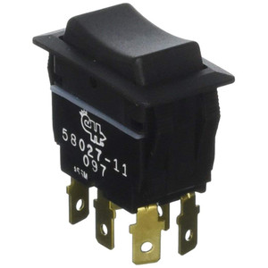 Cole Hersee Sealed Rocker Switch Non-Illuminated DPDT (On)-Off-(On) 6 Blade Cole Hersee Sealed Rocker Switch Non-Illuminated DPDT (On)-Off-(On) 6 Blade