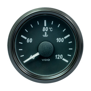 VDO SingleViu 52mm (2-1/16") Water Temp. Gauge - 120° C - 291-22 ohm VDO SingleViu 52mm (2-1/16") Water Temp. Gauge - 120° C - 291-22 ohm