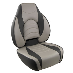Springfield Fish Pro High Back Folding Seat - Charcoal/Grey Springfield Fish Pro High Back Folding Seat - Charcoal/Grey