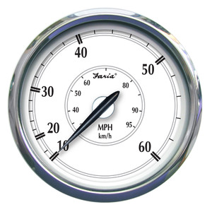 Faria Newport SS 5" Speedometer - 0 to 60 MPH Faria Newport SS 5" Speedometer - 0 to 60 MPH