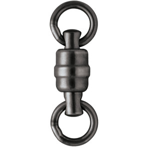 VMC BSHBSWR Black Stainless Steel Heavy-Duty Ball Bearing Swivel #1 - 110lb *3-Pack VMC BSHBSWR Black Stainless Steel Heavy-Duty Ball Bearing Swivel #1 - 110lb *3-Pack