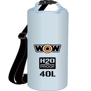 WOW Watersports H2O Proof Dry Bag - Clear 40 Liter WOW Watersports H2O Proof Dry Bag - Clear 40 Liter