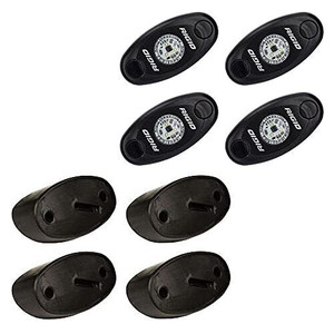 Rigid Industries Rock Light Kit- Amber (4 lights) Rigid Industries Rock Light Kit- Amber (4 lights)